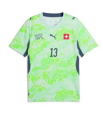 Schweiz Ricardo Rodriguez #13 Udebanetrøje VM 2026 Kortærmet